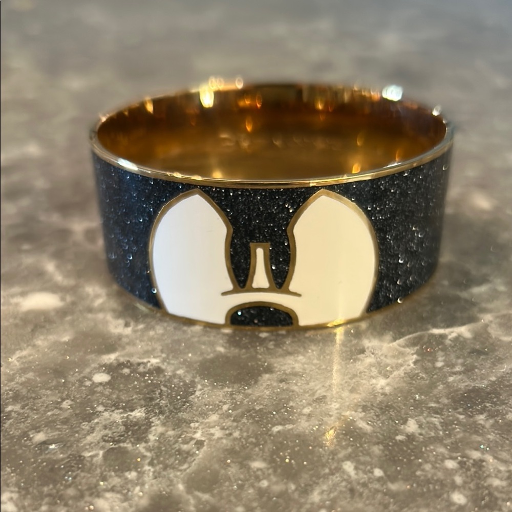 Coach Black and Gold Bangle